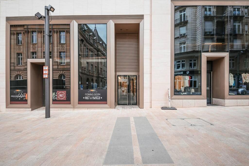 Lux City Hamilius - Modern & Spacious Apart W/View Luxembourg By Eksteriør billede