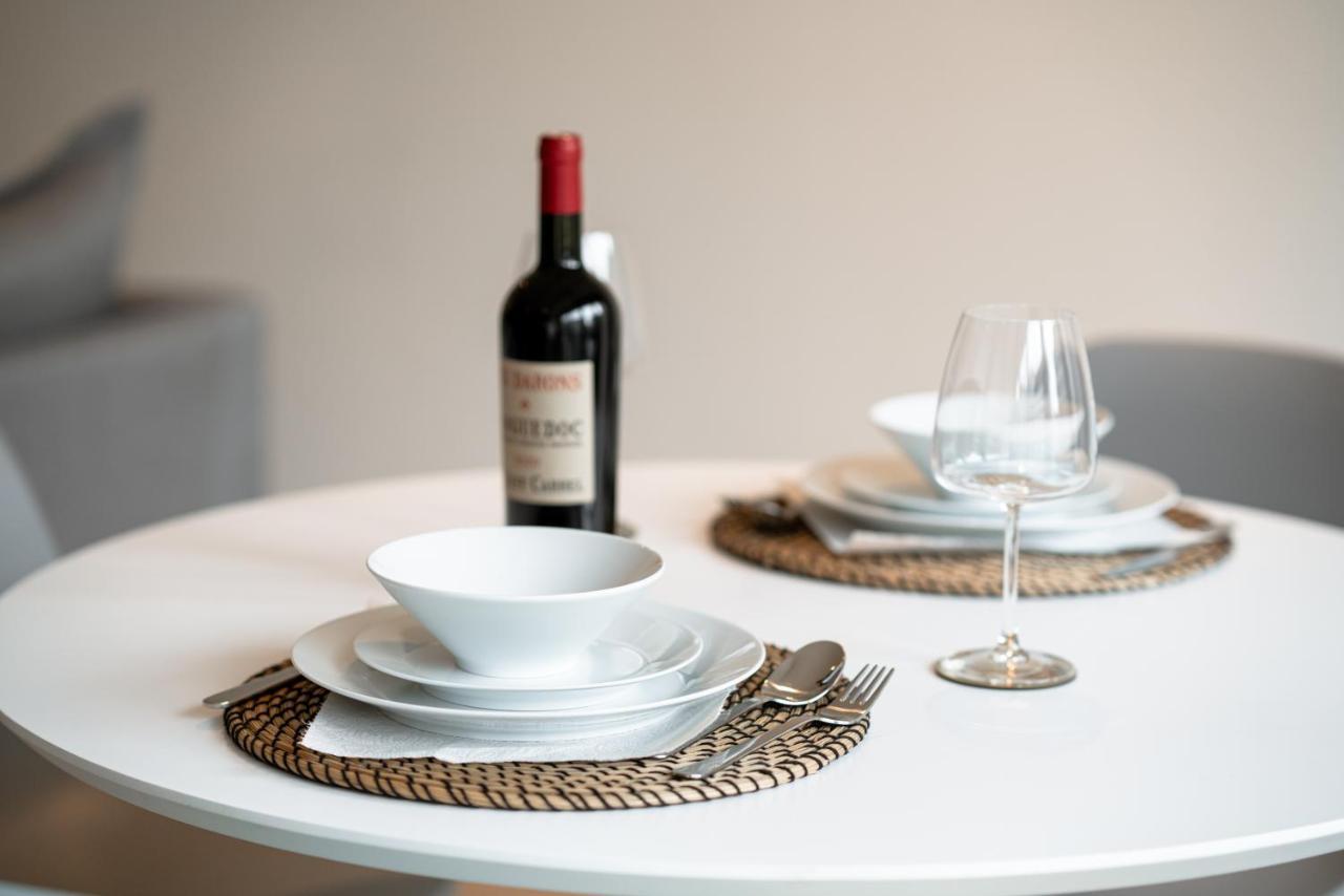 Lux City Hamilius - Modern & Spacious Apart W/View Luxembourg By Eksteriør billede